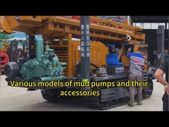 BW320 Przenośna pozioma pompa tłokowa, pompa błotowa do wiercenia studni wodnych i wiercenia poszukiwawczego