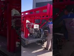 Łatwa w obsłudze przenośna wiertnica rdzeniowa 100m - 200m głębokości wiercenia, zatwierdzona zgodnie z ISO 9001