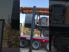 1000m Crawler Hydraulic Water Well Drilling Rig 6-cylindrowy silnik wysokoprężny