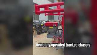 Zdalnie sterowane podwozie gąsienicowe