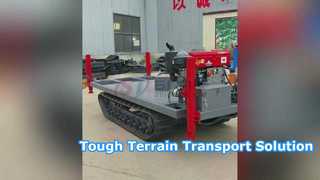 Łatwe w transporcie podwozie gąsienicowe MT